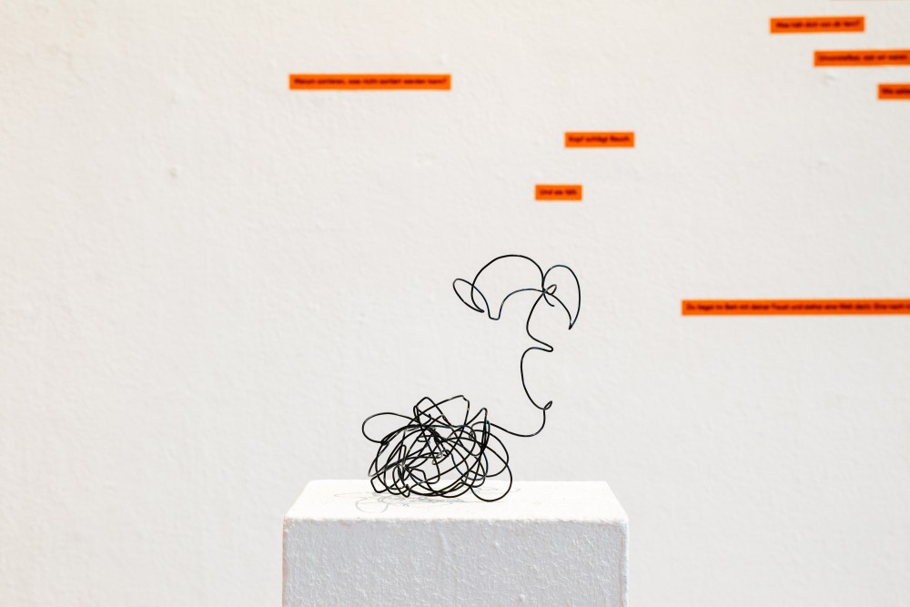 Offenes Buch Dialog als Ausstellung mit Lesung