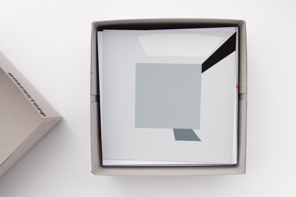 le cube Raumdrehung als Serigrafie