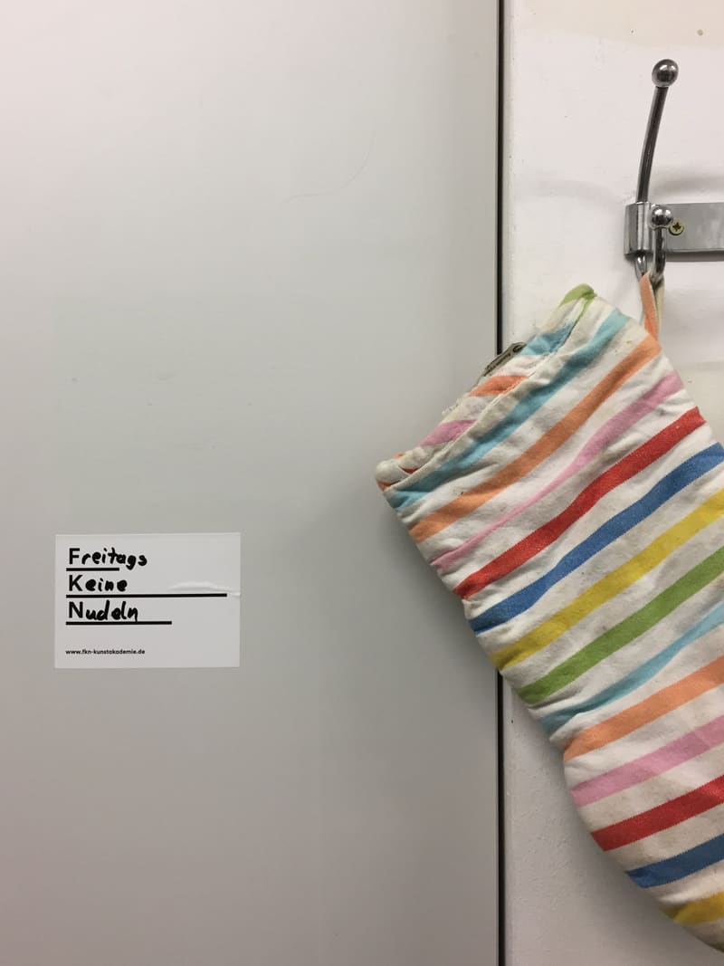Freitags keine Nudeln