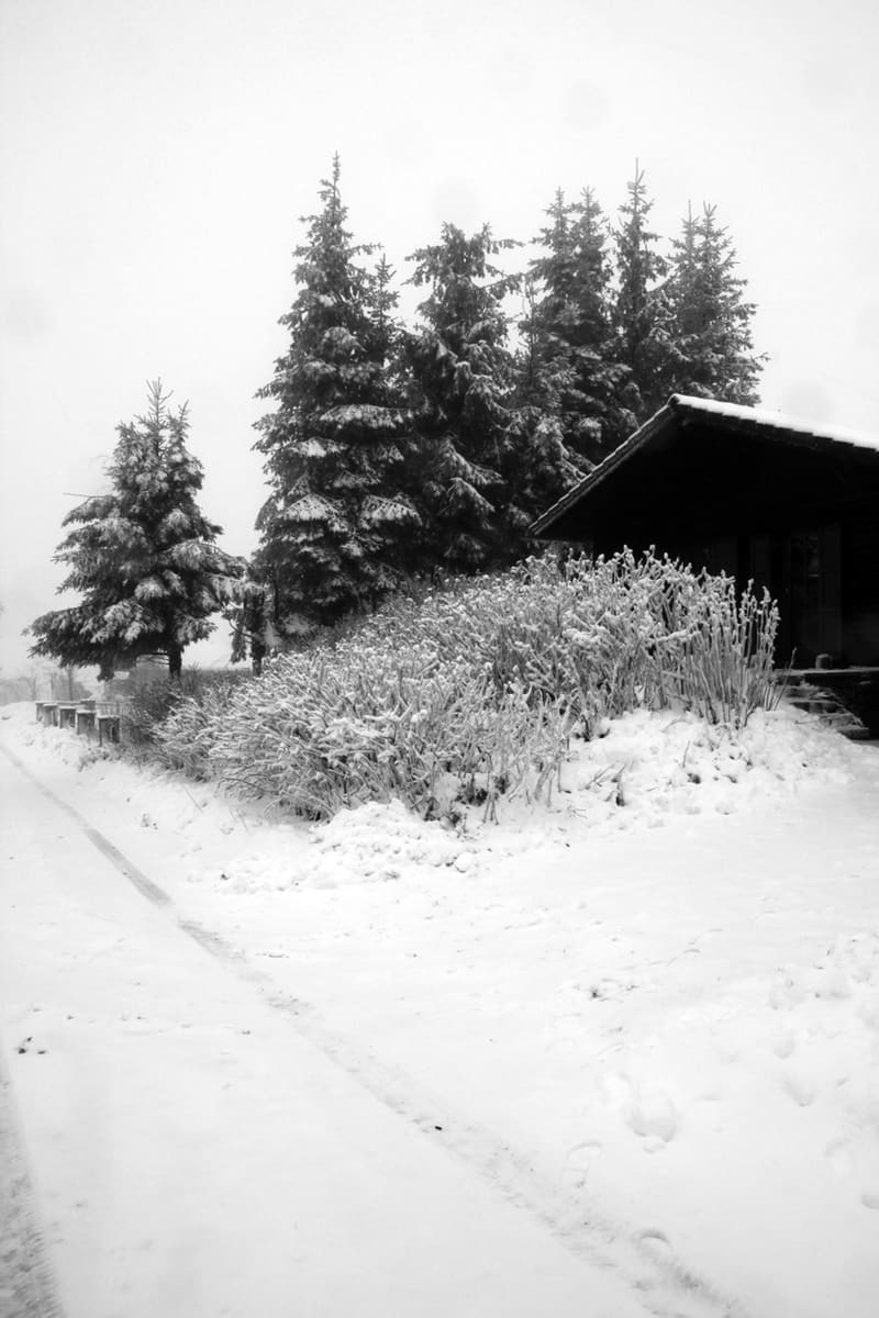 Schnee in Hessen