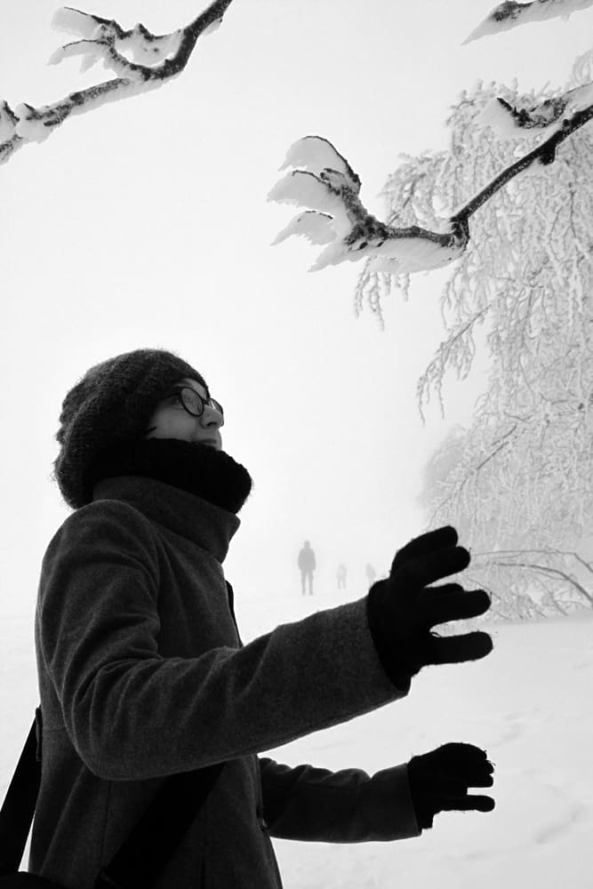 Schnee in Hessen