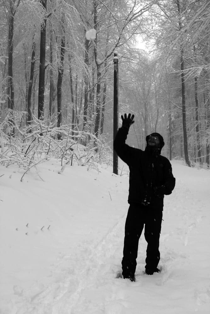 Schnee in Hessen