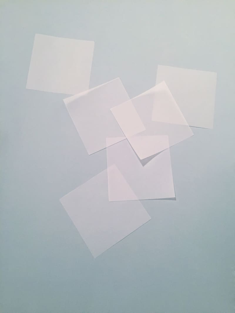 Papierquadrate
